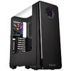 Carcasa Thermaltake View 28 RGB Riing Edition, MiddleTower, Fara sursa, Negru