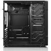 Carcasa Floston Gravity Black, MiddleTower, Fara sursa, Negru