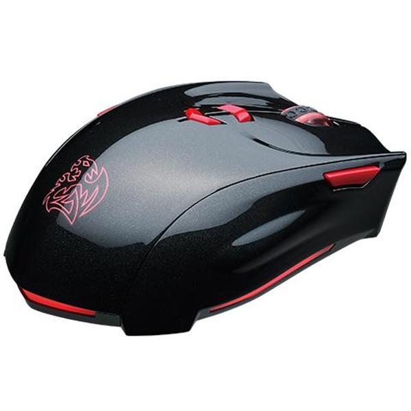 Mouse gaming Thermaltake Tt eSPORTS THERON Plus, USB, Laser, 8200dpi, Negru