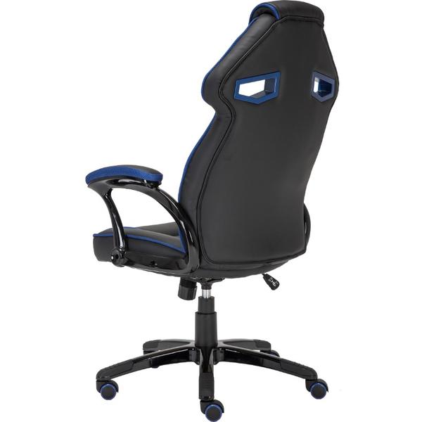 Scaun Gaming Inaza Cobra, Negru/Albastru