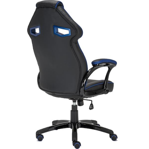 Scaun Gaming Inaza Cobra, Negru/Albastru