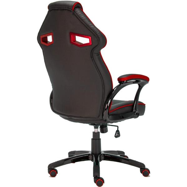 Scaun Gaming Inaza Cobra, Negru/Rosu