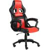 Scaun Gaming Inaza Legion, Negru/Rosu