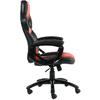 Scaun Gaming Inaza Legion, Negru/Rosu