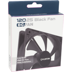 Ventilator PC Floston 12025 Black, 120mm