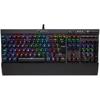Tastatura Corsair K70 LUX RGB LED, USB, Layout US, Cherry MX Brown, Negru