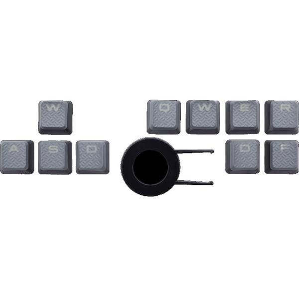 Tastatura Corsair STRAFE Red LED, USB, Layout US, Cherry MX Red, Negru