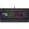 Tastatura Corsair STRAFE RGB LED, USB, Layout US, Cherry MX Brown, Negru
