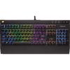Tastatura Corsair STRAFE RGB LED, USB, Layout US, Cherry MX Red, Negru