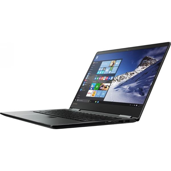 Laptop Lenovo Yoga 710-14, 14.0'' FHD Touch, Core i5-7200U 2.5GHz, 8GB DDR4, 256GB SSD, GeForce 940MX 2GB, Win 10 Home 64bit, Negru