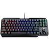 Tastatura Redragon Usas RGB, USB, Layout US, Negru