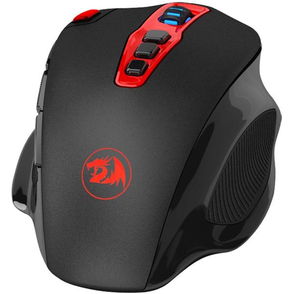 Mouse gaming Redragon Shark, Wireless, USB, Optic, 14400dpi, Negru