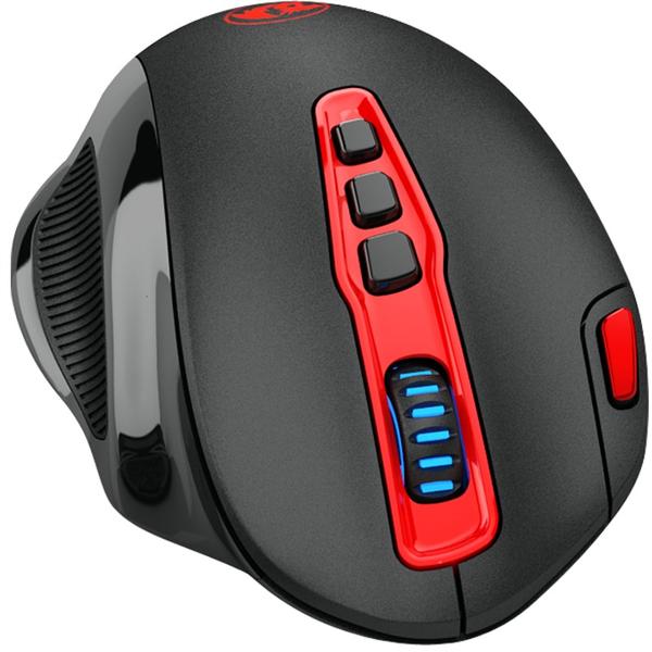 Mouse gaming Redragon Shark, Wireless, USB, Optic, 14400dpi, Negru