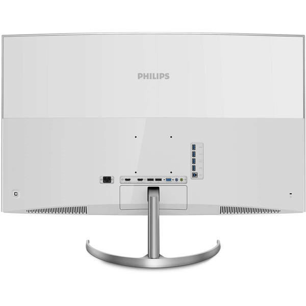 Monitor LED Philips BDM4037UW/00, 40.0'' 4K UHD, 4ms, Ecran curbat, Argintiu