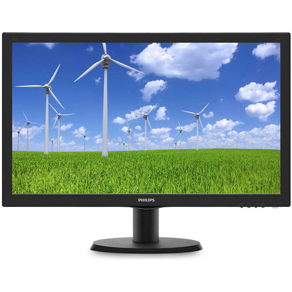 Monitor LED Philips 243S5LSB5/00, 23.6'' Full HD, 5ms, Negru