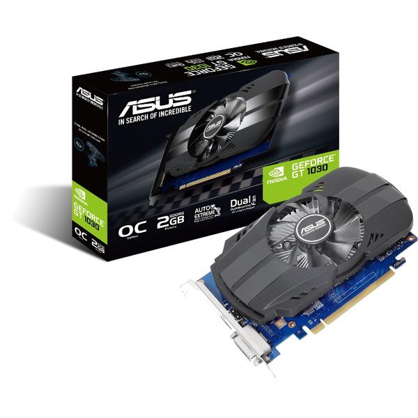 Placa video Asus GeForce GT 1030 Phoenix OC, 2GB GDDR5, 64 biti