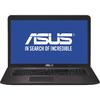 Laptop Asus F756UX-T4201D, 17.3'' FHD, Core i7-7500U 2.7GHz, 8GB DDR4, 1TB HDD + 128GB SSD, GeForce GTX 950M 4GB, FreeDOS, Dark Brown