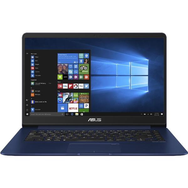 Laptop Asus ZenBook UX530UQ-FY031R, 15.6'' FHD, Core i7-7500U 2.7GHz, 8GB DDR4, 512GB SSD, GeForce 940MX 2GB, FingerPrint Reader, Win 10 Pro 64bit, Royal Blue