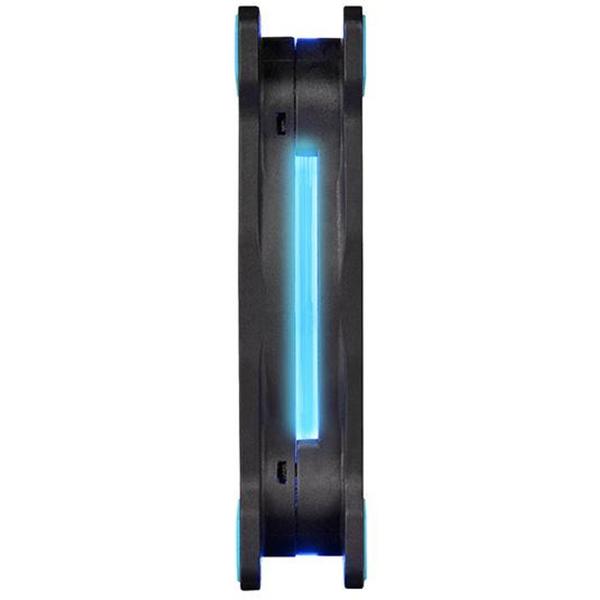 Ventilator PC Thermaltake Riing 12 High Static Pressure Blue LED, 120mm, 3 Fan Pack