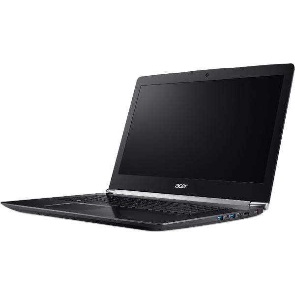 Laptop Acer Aspire Nitro VN7-793G-761L, 17.3'' FHD, Core i7-7700HQ 2.8GHz, 16GB DDR4, 1TB HDD + 512GB SSD, GeForce GTX 1050 Ti 4GB, Linux, Negru