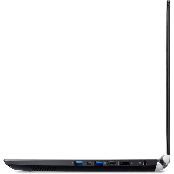 Laptop Acer Aspire Nitro VN7-593G-75D8, 15.6'' FHD, Core i7-7700HQ 2.8GHz, 16GB DDR4, 1TB HDD + 512GB SSD, GeForce GTX 1060 6GB, Linux, Negru