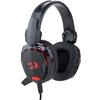 Casti gaming Redragon Glaucus, Jack 3.5mm, Negru