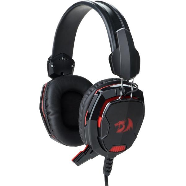 Casti gaming Redragon Glaucus, Jack 3.5mm, Negru