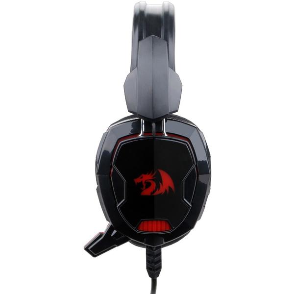 Casti gaming Redragon Glaucus, Jack 3.5mm, Negru