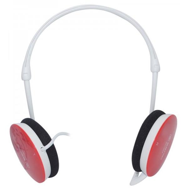 Casti Somic SH903, Jack 3.5mm, Alb/Rosu