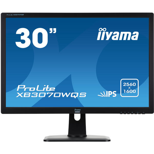 Monitor LED IIyama ProLite XB3070WQS-B1, 30.0'' WQXGA, 5ms, Negru