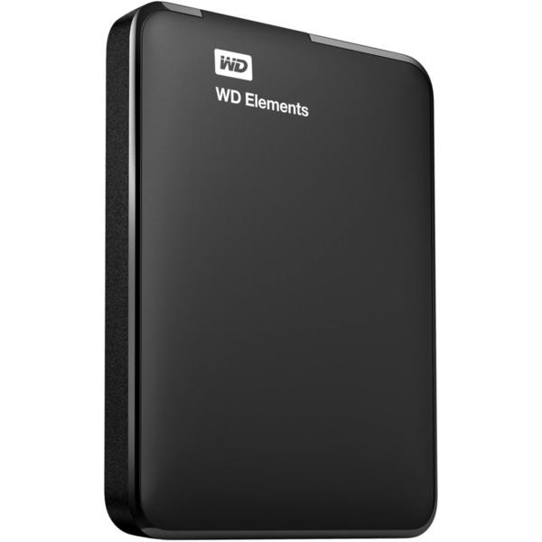 Hard Disk Extern WD Elements Portable, 3TB, USB 3.0, Negru