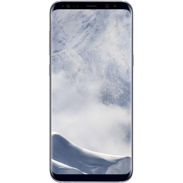 Smartphone Samsung Galaxy S8 Plus, Single SIM, 6.2'' Super AMOLED Multitouch, Octa Core 2.3GHz + 1.7GHz, 4GB RAM, 64GB, 12MP, 4G, Arctic Silver