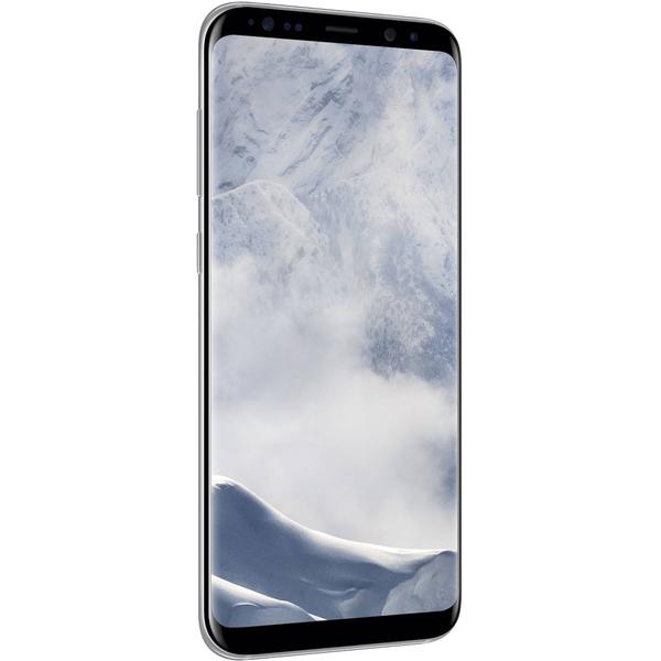 Smartphone Samsung Galaxy S8 Plus, Single SIM, 6.2'' Super AMOLED Multitouch, Octa Core 2.3GHz + 1.7GHz, 4GB RAM, 64GB, 12MP, 4G, Arctic Silver
