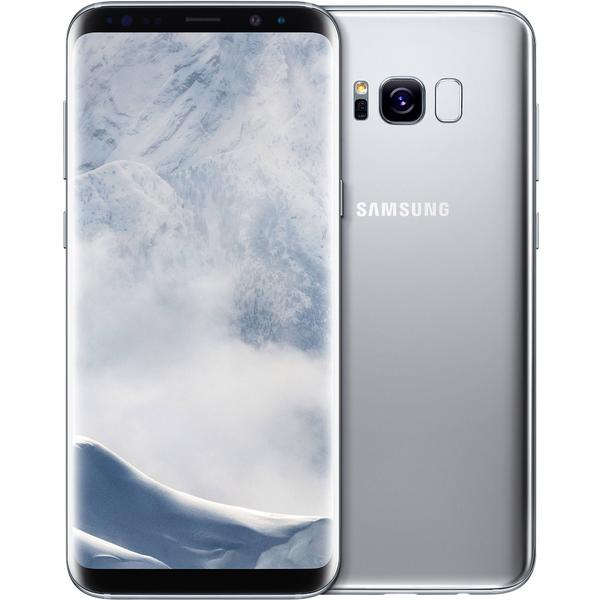 Smartphone Samsung Galaxy S8 Plus, Single SIM, 6.2'' Super AMOLED Multitouch, Octa Core 2.3GHz + 1.7GHz, 4GB RAM, 64GB, 12MP, 4G, Arctic Silver