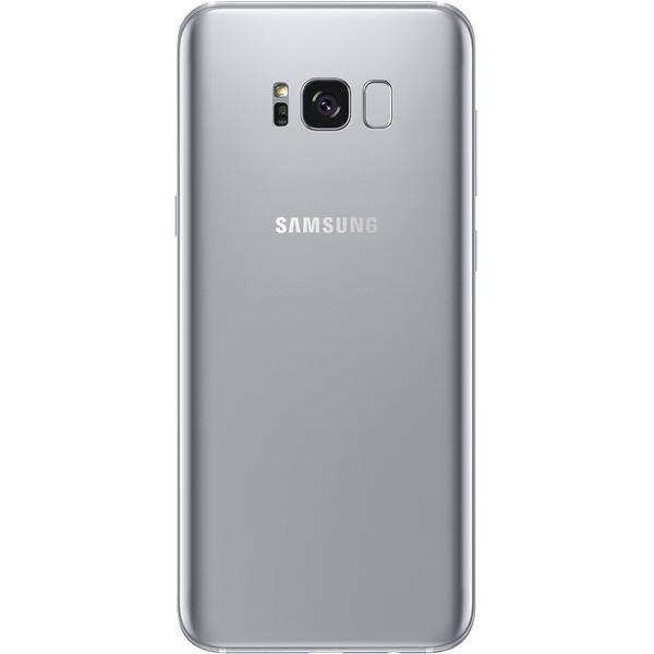 Smartphone Samsung Galaxy S8 Plus, Single SIM, 6.2'' Super AMOLED Multitouch, Octa Core 2.3GHz + 1.7GHz, 4GB RAM, 64GB, 12MP, 4G, Arctic Silver