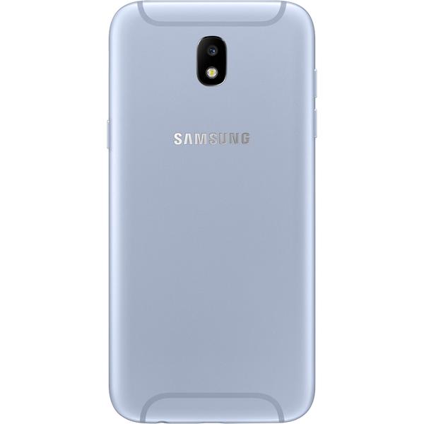 Smartphone Samsung Galaxy J5 (2017), Dual SIM, 5.2'' Super AMOLED Multitouch, Octa Core 1.6GHz, 2GB RAM, 16GB, 13MP, 4G, Silver Blue