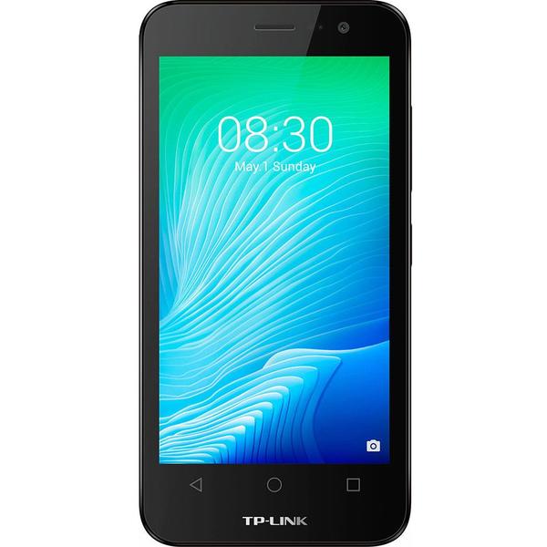 Smartphone TP-LINK Neffos Y50, Dual SIM, 4.5'' TFT Multitouch, Quad Core 1.1GHz, 1GB RAM, 8GB, 5MP, 4G, Dark Grey