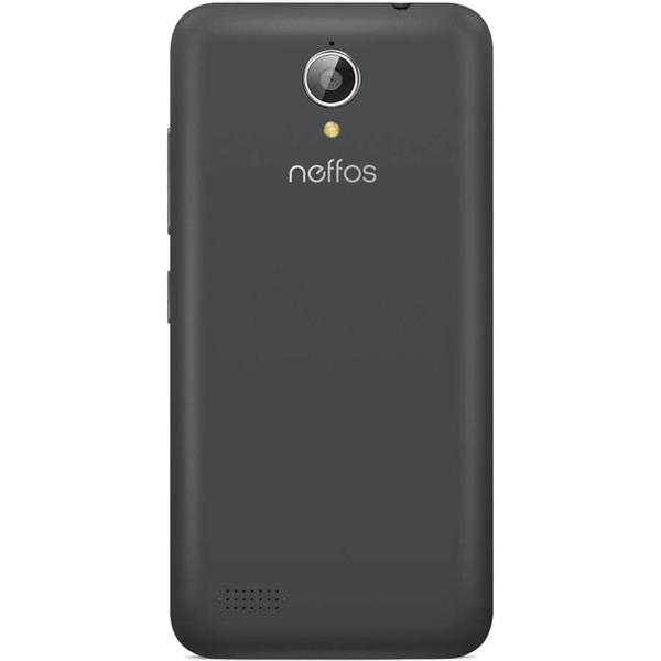 Smartphone TP-LINK Neffos Y50, Dual SIM, 4.5'' TFT Multitouch, Quad Core 1.1GHz, 1GB RAM, 8GB, 5MP, 4G, Dark Grey