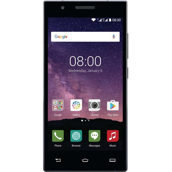 Smartphone Philips X586, Dual SIM, 5.0'' IPS Multitouch, Quad Core 1.3GHz, 2GB RAM, 16GB, 13MP, 4G, Black