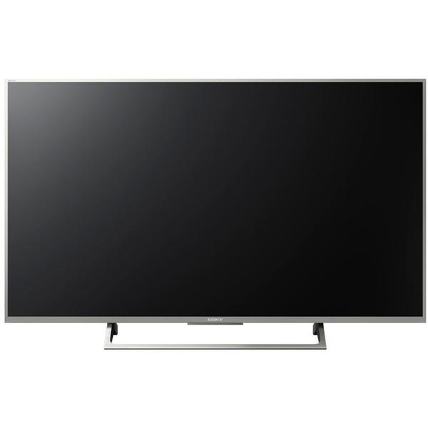 Televizor LED Sony Smart TV Android KD-43XE8077, 109cm, 4K UHD, Argintiu/Gri