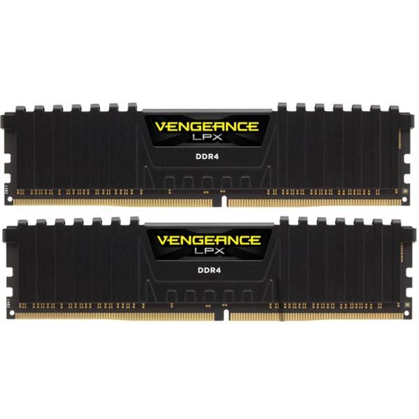 Memorie Corsair Vengeance LPX Black, 16GB, DDR4, 3200MHz, CL16, 1.35V, Kit Dual Channel