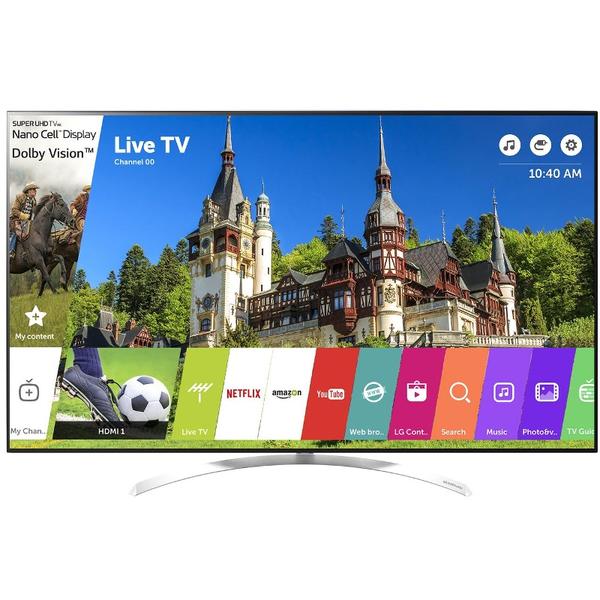 Televizor LED LG Smart TV 55SJ850V, 139cm, 4K UHD, Alb