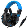 Casti gaming Somic G923 Blue, Jack 3.5mm, Negru/Albastru