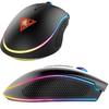 Mouse gaming Gamdias ZEUS P1 RGB, USB, Optic, 12000dpi, Negru