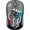 Mouse Logitech M238 - Doodle Collection - LIGHTBULB, Wireless, USB, Optic, 1000dpi, Multicolor