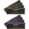 Memorie Corsair Vengeance RGB LED, 64GB, DDR4, 3000MHz, CL15, 1.35V, Kit x 8