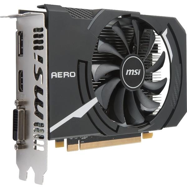 Placa video MSI Radeon RX 550 AERO ITX OC, 2GB GDDR5, 128 biti