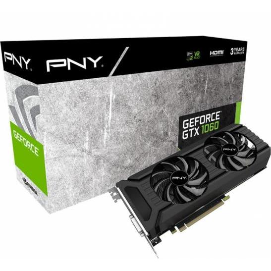 Placa video PNY GeForce GTX 1060, 6GB GDDR5, 192 biti