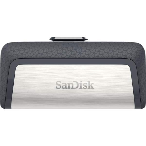 Memorie USB SanDisk Ultra Dual Drive, 128GB, USB 3.1/USB Type-C, Negru/Argintiu