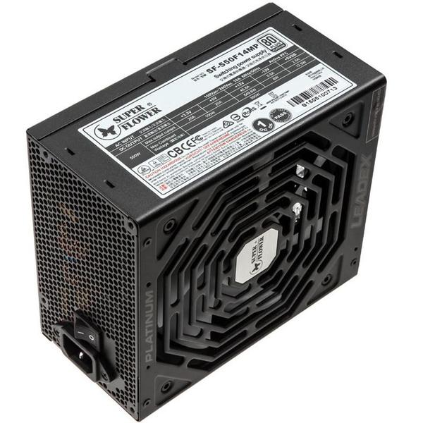 Sursa Super Flower Leadex Platinum Black, 550W, Certificare 80+ Platinum